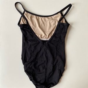 Motionwear Black Ballet Leotard
